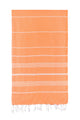 Turkish Towel Co Orange Classic Original Turkish Towel