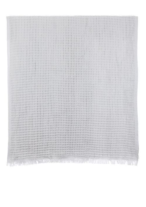 Waffle Pearl Grey x 2 Turkish Towel Bundle