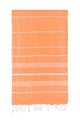 Turkish Towel Co Orange Classic Original Turkish Towel
